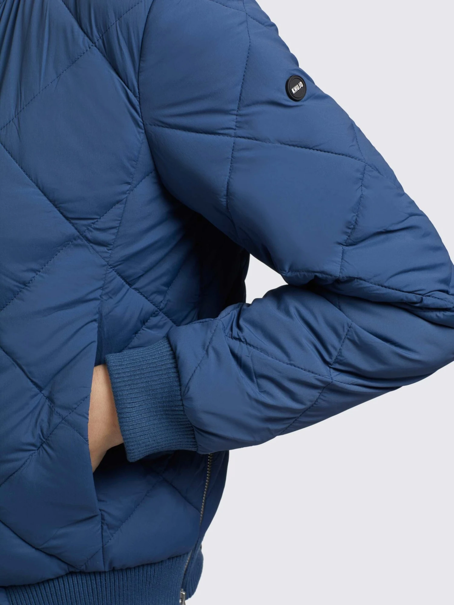 Khujo Vestes De Mi-saison Veste Mi-saison Leona Femme Bleu 7 Khujo Vestes De Mi-saison Veste Mi-saison Leona Femme Bleu - Image 7