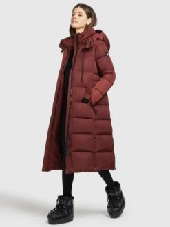 Khujo Manteaux Dhiver Manteau D’hiver HAZELLE Femme Rouge Rouille 13 Khujo Manteaux Dhiver Manteau D’hiver HAZELLE Femme Rouge Rouille -Khujo Boutique c8015ddca42489adb5f48eb35f2bb02e