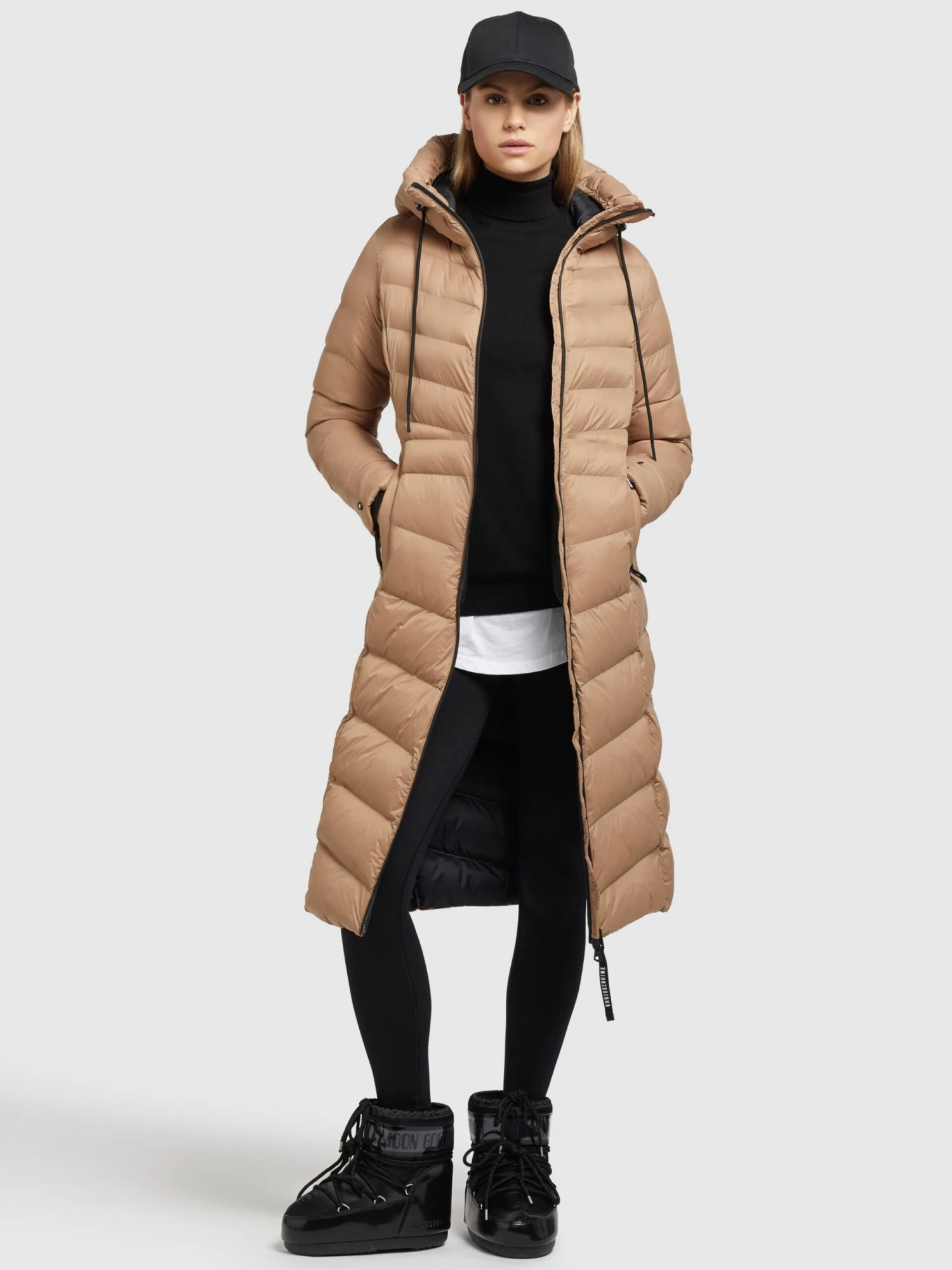 Khujo Manteaux Dhiver Manteau D’hiver Ingram 2 Femme Beige Foncé 2 Khujo Manteaux Dhiver Manteau D’hiver Ingram 2 Femme Beige Foncé - Image 2