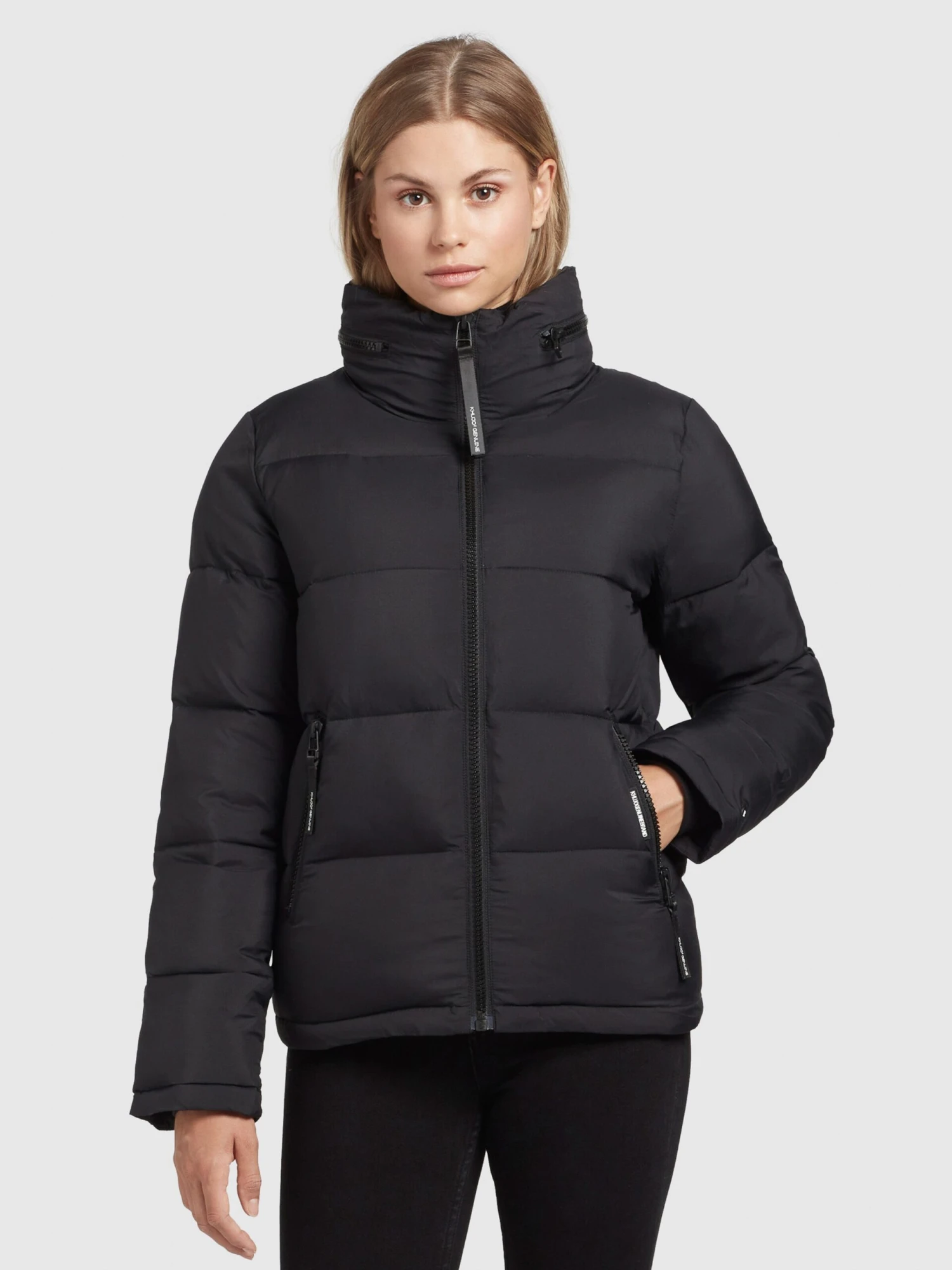 Khujo Vestes Dhiver Veste D’hiver Blondie Matt Femme Noir 2 Khujo Vestes Dhiver Veste D’hiver Blondie Matt Femme Noir - Image 2