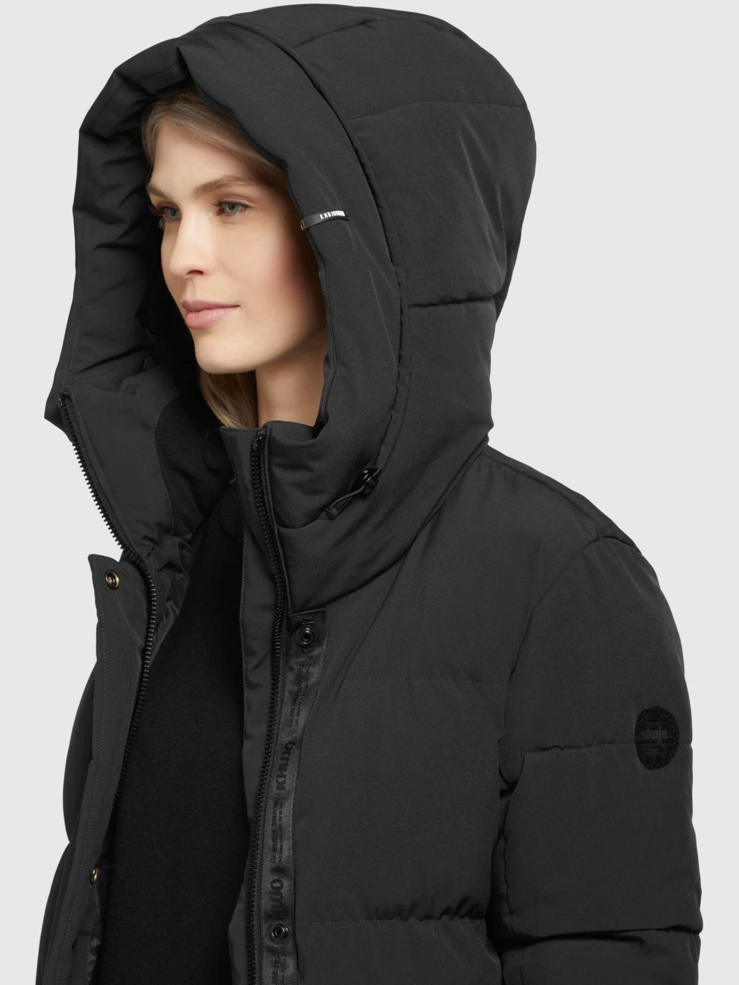 Khujo Manteaux Dhiver Manteau D’hiver Dakota Femme Noir 7 Khujo Manteaux Dhiver Manteau D’hiver Dakota Femme Noir - Image 7