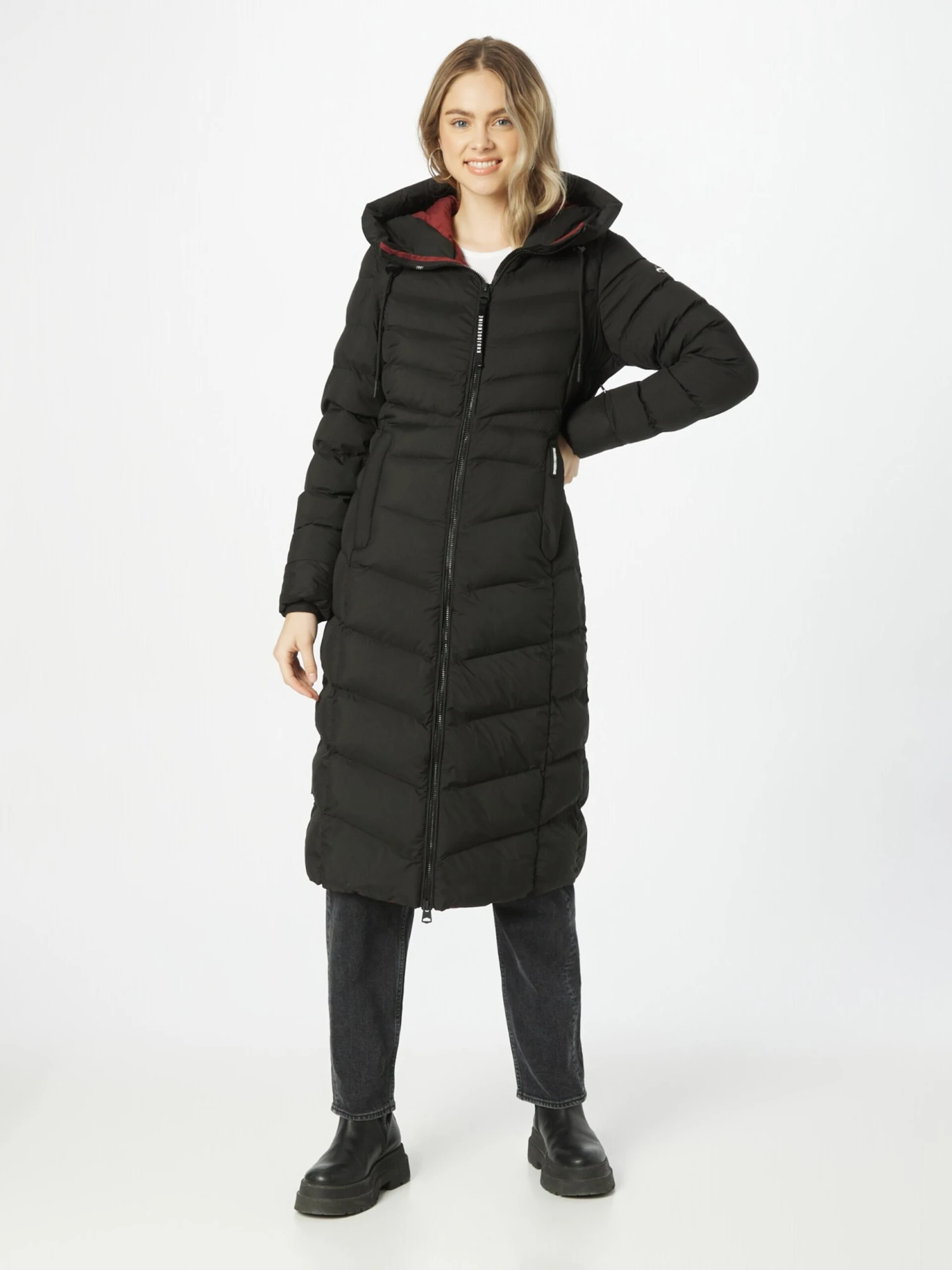 Khujo Manteaux Dhiver Manteau D’hiver Ingram Femme Noir 2 Khujo Manteaux Dhiver Manteau D’hiver Ingram Femme Noir - Image 2