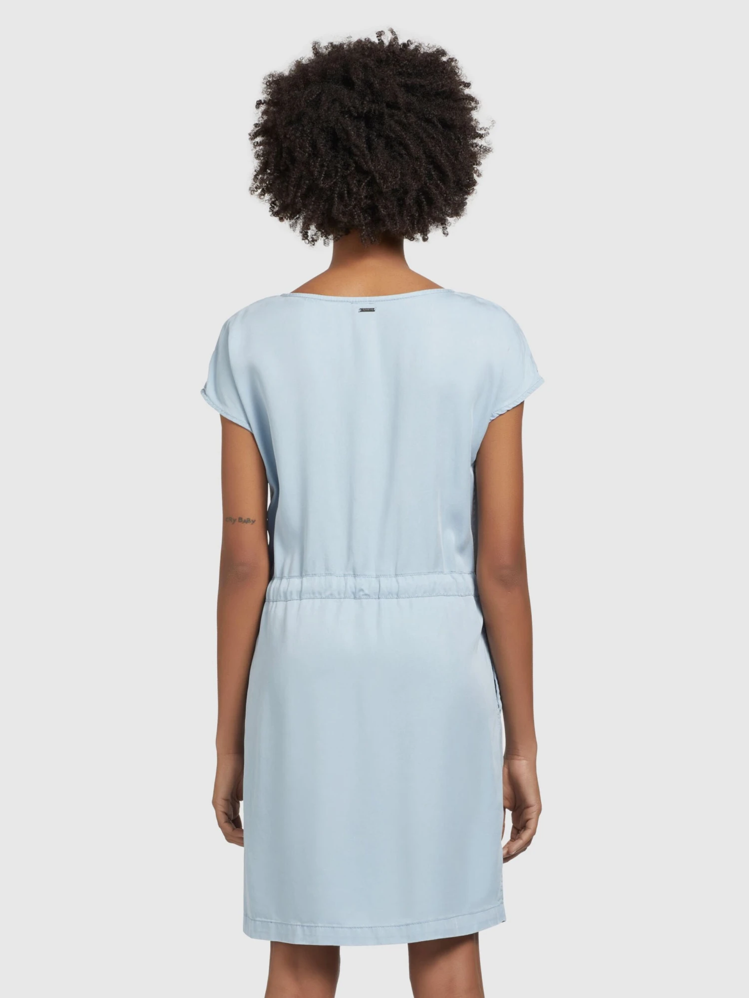 Khujo Robes Dété Robe D’été HEDIYE Femme Bleu 4 Khujo Robes Dété Robe D’été HEDIYE Femme Bleu - Image 4