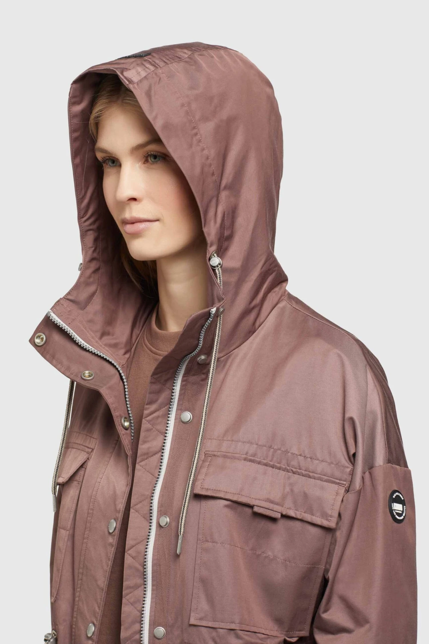 Khujo Vestes De Mi-saison Veste Mi-saison PRAYATA Femme Marron 7 Khujo Vestes De Mi-saison Veste Mi-saison PRAYATA Femme Marron - Image 7
