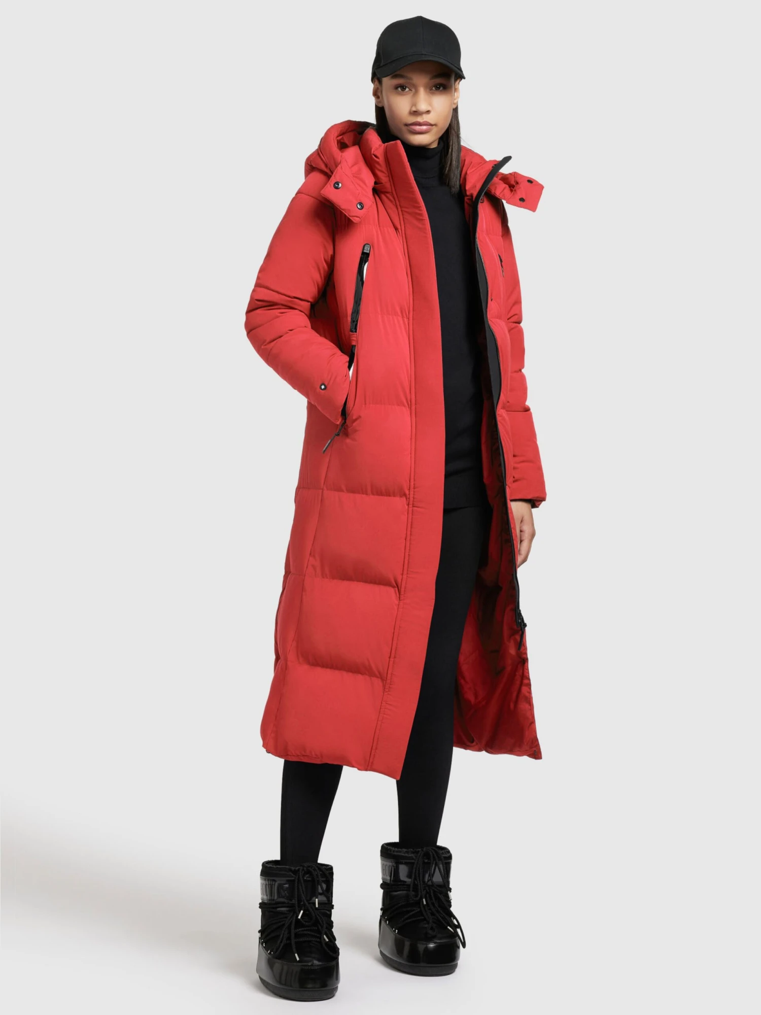 Khujo Manteaux De Mi-saison Manteau Mi-saison Melona Femme Rouge 3 Khujo Manteaux De Mi-saison Manteau Mi-saison Melona Femme Rouge - Image 3