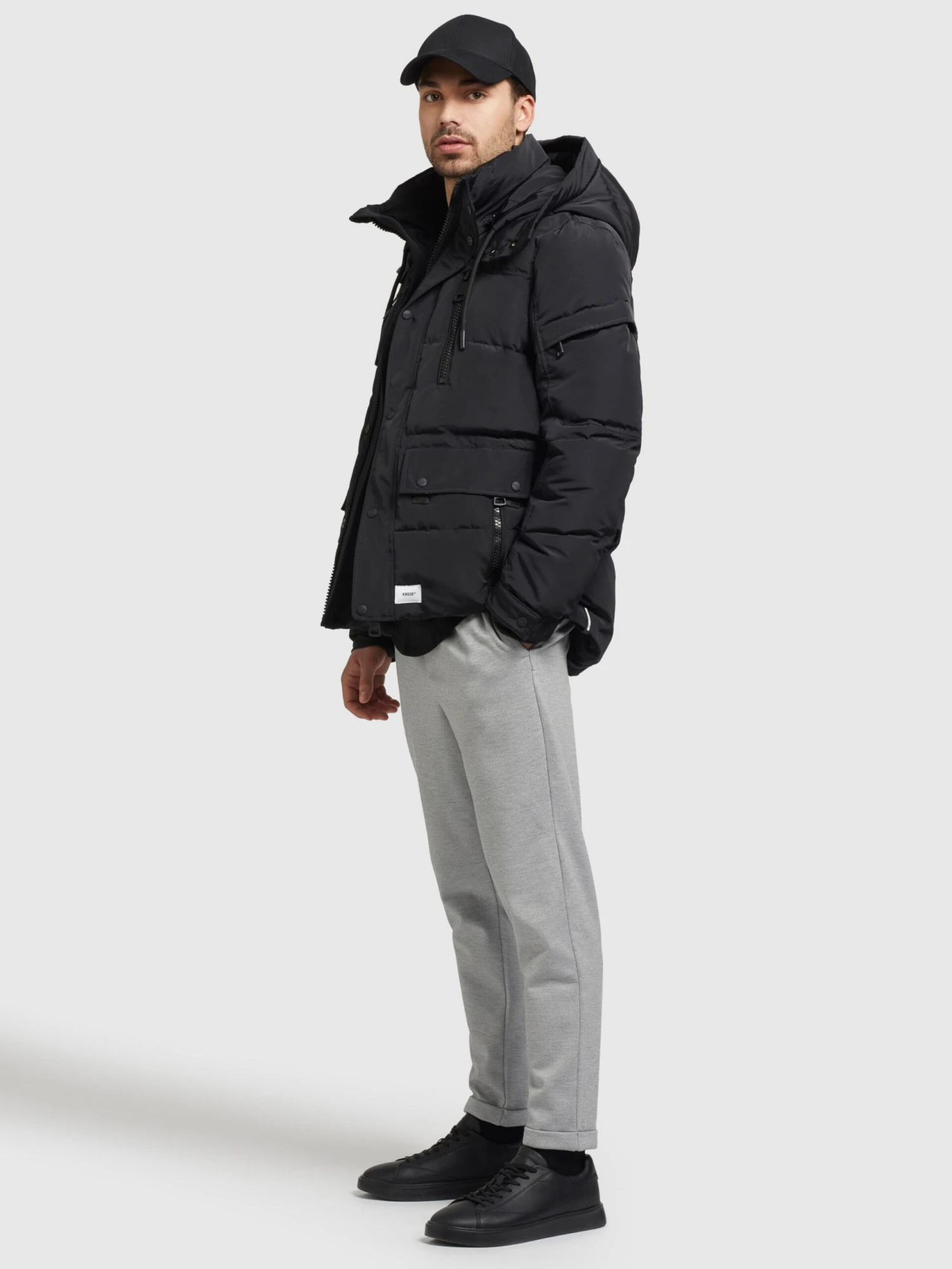 Khujo Vestes Dhiver Veste D’hiver Shinzo Homme Noir 3 Khujo Vestes Dhiver Veste D’hiver Shinzo Homme Noir - Image 3