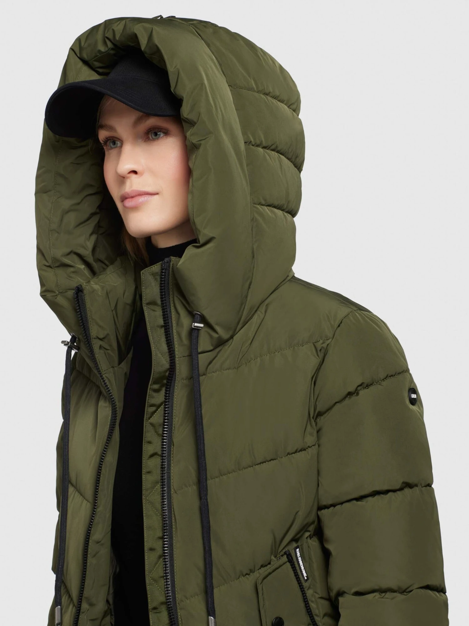 Khujo Manteaux De Mi-saison Manteau Mi-saison Klayd Femme Olive 7 Khujo Manteaux De Mi-saison Manteau Mi-saison Klayd Femme Olive - Image 7