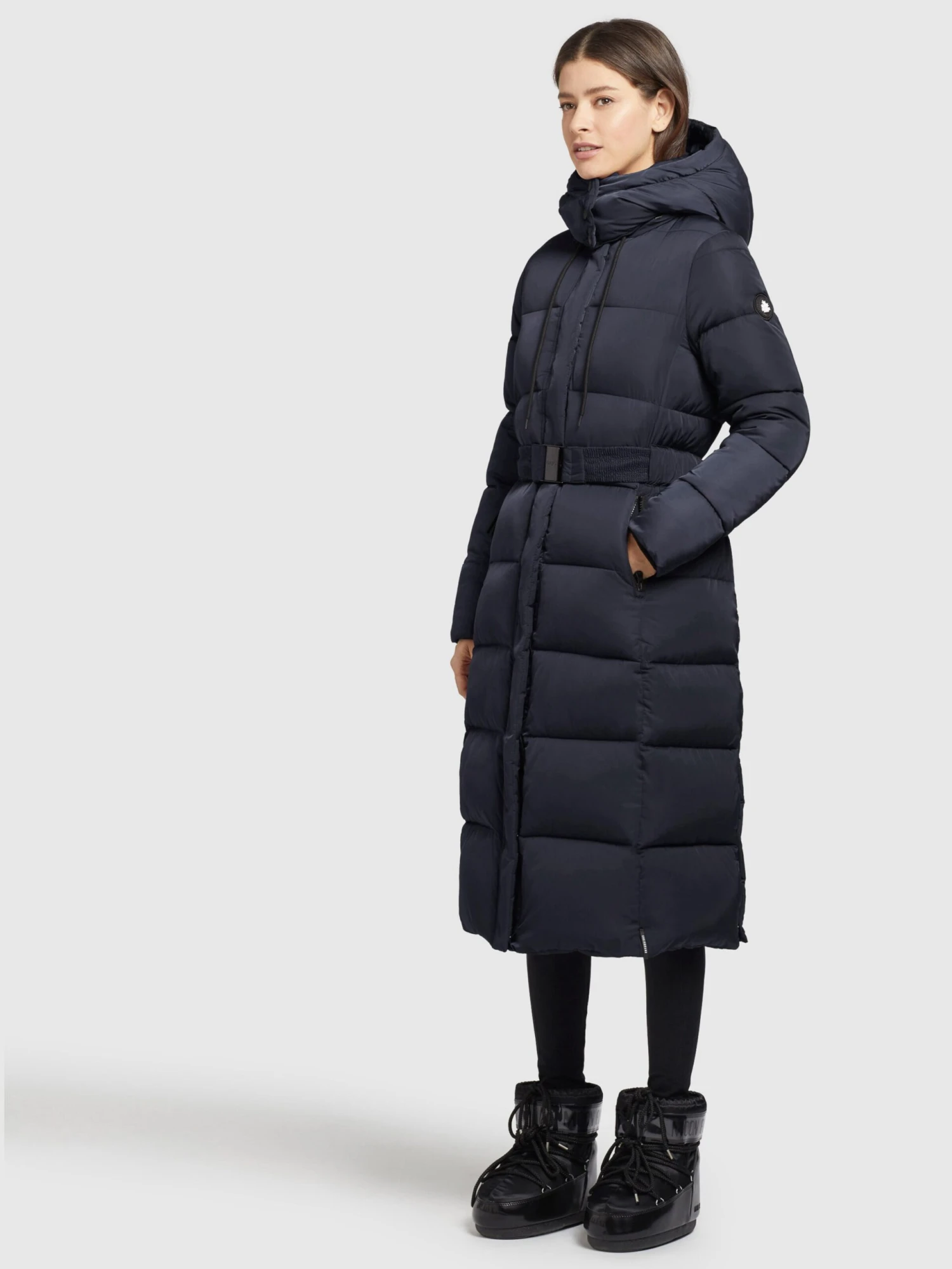 Khujo Manteaux Dhiver Manteau D’hiver Femme Bleu Nuit 3 Khujo Manteaux Dhiver Manteau D’hiver Femme Bleu Nuit - Image 3