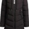 Khujo Manteaux Dhiver Manteau D’hiver Ayleena Femme Noir