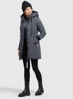 Khujo Manteaux Dhiver Manteau D’hiver Nita Femme Anthracite 10 Khujo Manteaux Dhiver Manteau D’hiver Nita Femme Anthracite -Khujo Boutique cd8110bf2d487cb7539f782b02216d04