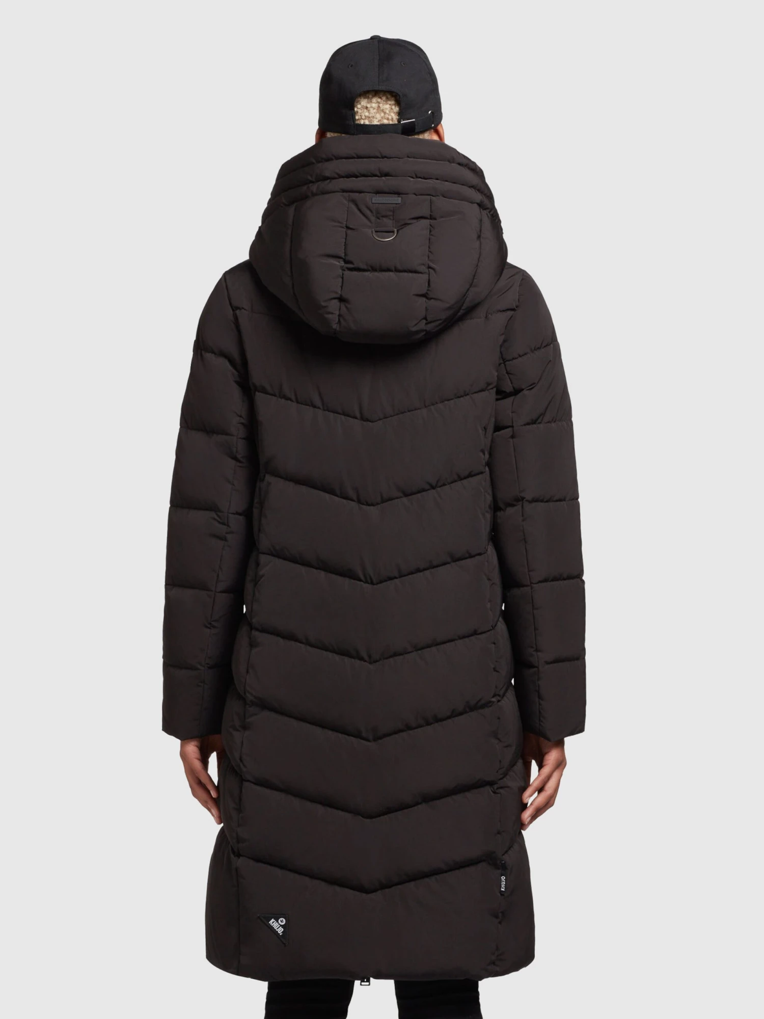 Khujo Manteaux Dhiver Manteau D’hiver Ayleena Femme Noir 4 Khujo Manteaux Dhiver Manteau D’hiver Ayleena Femme Noir - Image 4
