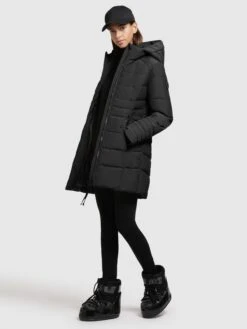 Khujo Manteaux Courts Manteau Mi-saison Amaray Femme Noir 10 Khujo Manteaux Courts Manteau Mi-saison Amaray Femme Noir -Khujo Boutique cdffd1fdab4729f459c378a2ddcb4722