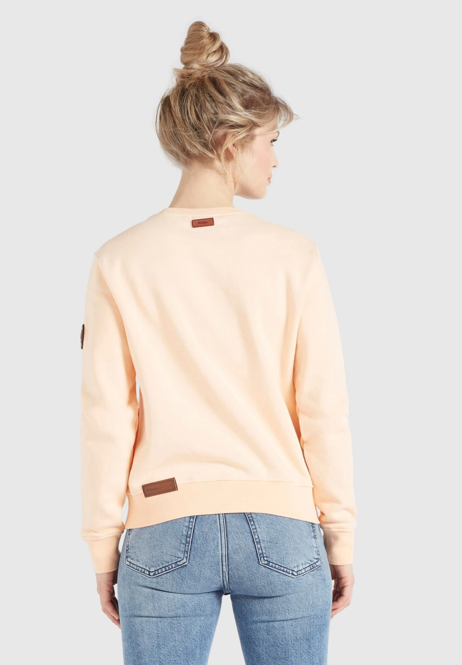 Khujo Sweats Sweat-shirt Lisel Femme Abricot 5 Khujo Sweats Sweat-shirt Lisel Femme Abricot - Image 5