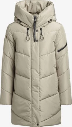 Khujo Vestes Dhiver Veste D’hiver Jordis 4 Femme Vert Pastel