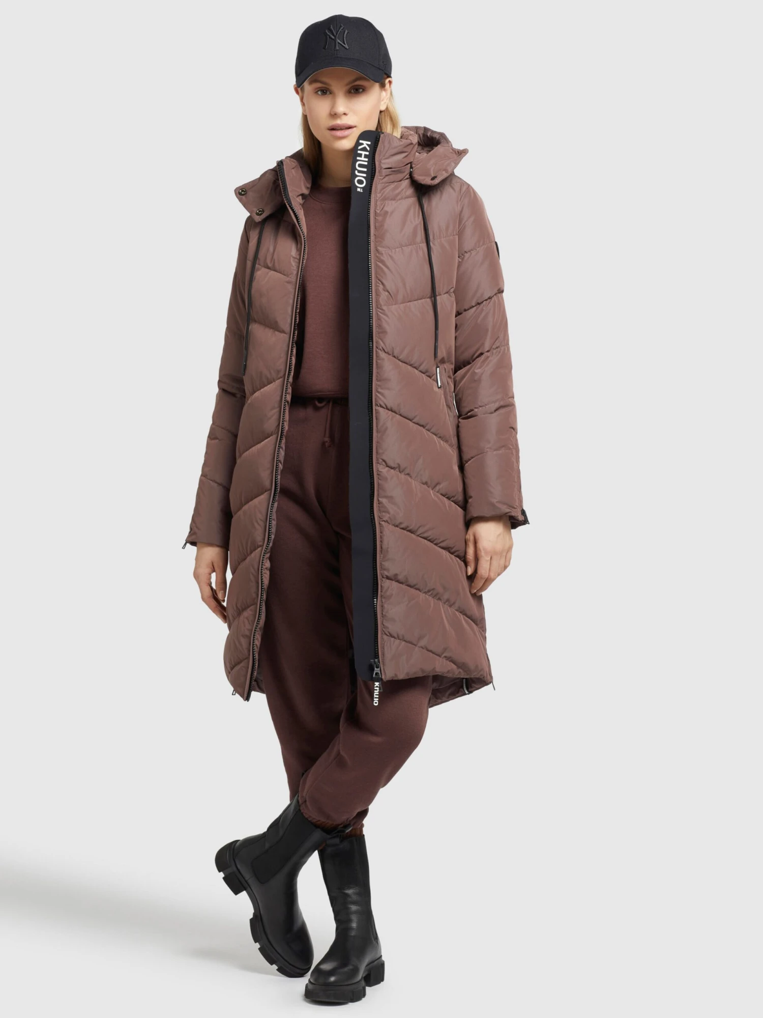 Khujo Manteaux Dhiver Manteau D’hiver Huba Femme Violet 6 Khujo Manteaux Dhiver Manteau D’hiver Huba Femme Violet - Image 6