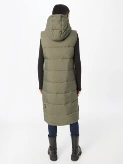 Khujo Vestes Sans Manches Gilet Tourin Femme Kaki 7 Khujo Vestes Sans Manches Gilet Tourin Femme Kaki -Khujo Boutique cf409bf99b4ba760e0f5e5567b0cf87f
