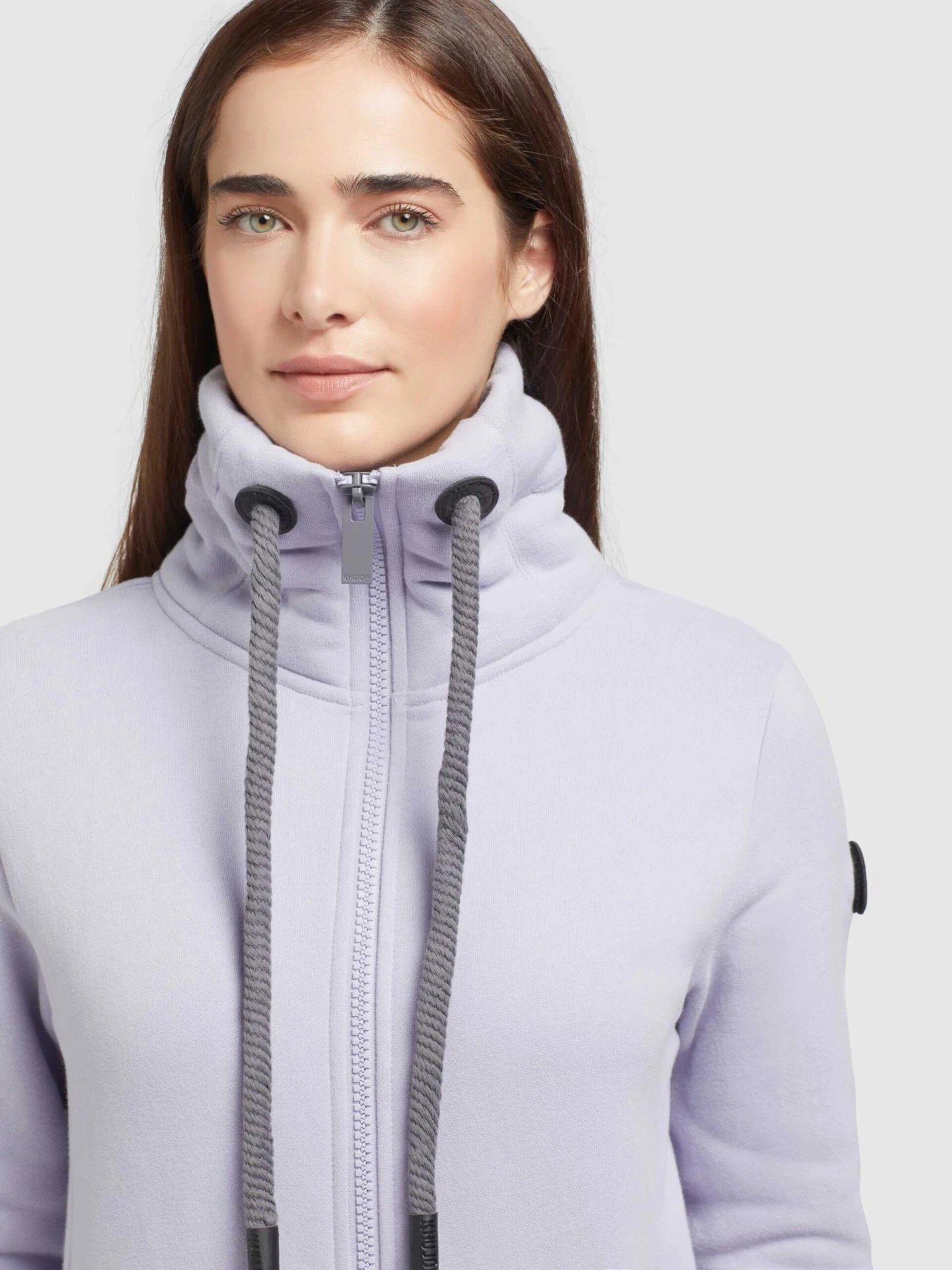 Khujo Sweats Zippés Veste De Survêtement Totsta Femme Lavande 7 Khujo Sweats Zippés Veste De Survêtement Totsta Femme Lavande - Image 7