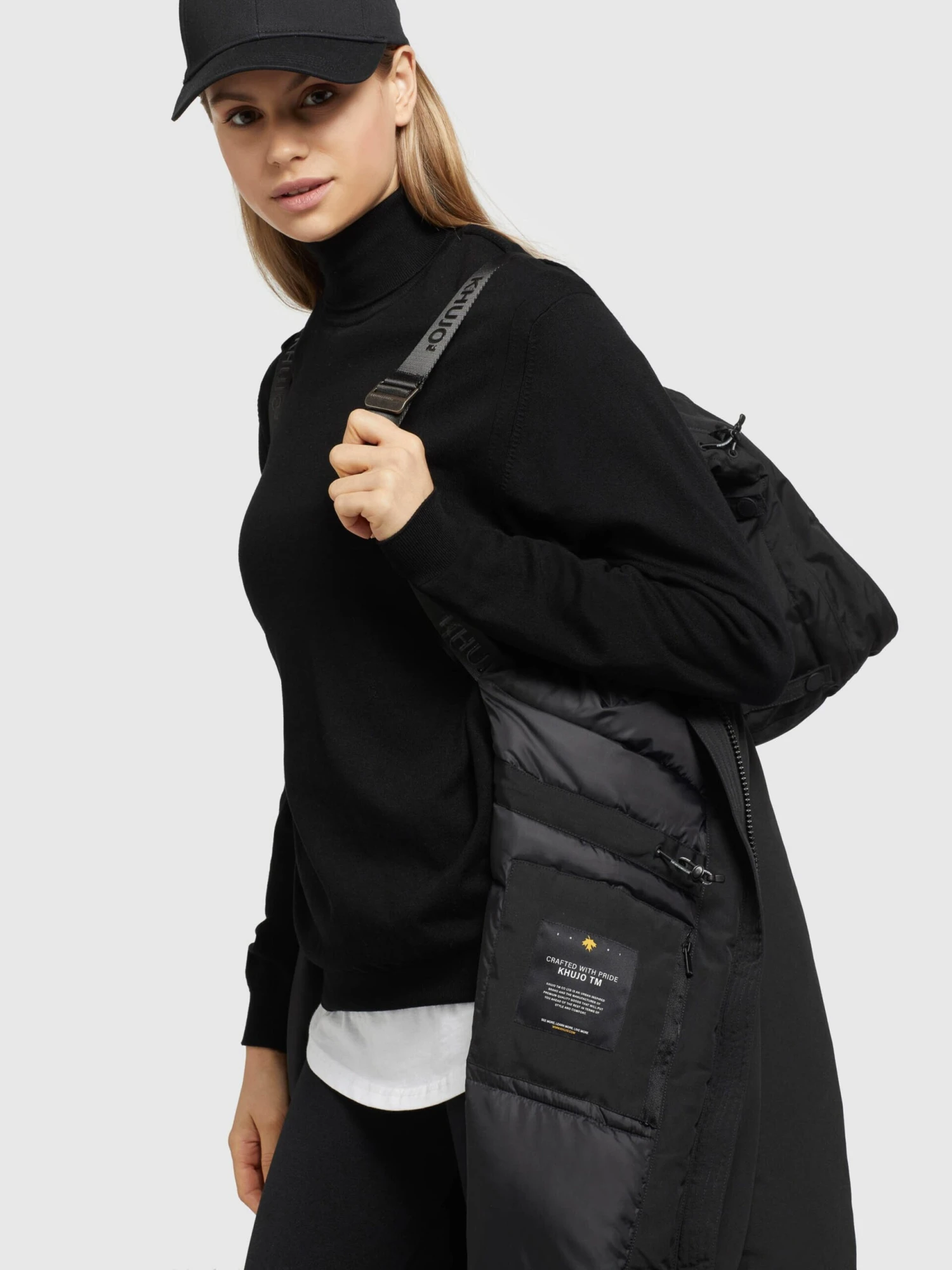 Khujo Manteaux Dhiver Manteau D’hiver ABELLA Femme Noir 8 Khujo Manteaux Dhiver Manteau D’hiver ABELLA Femme Noir - Image 8