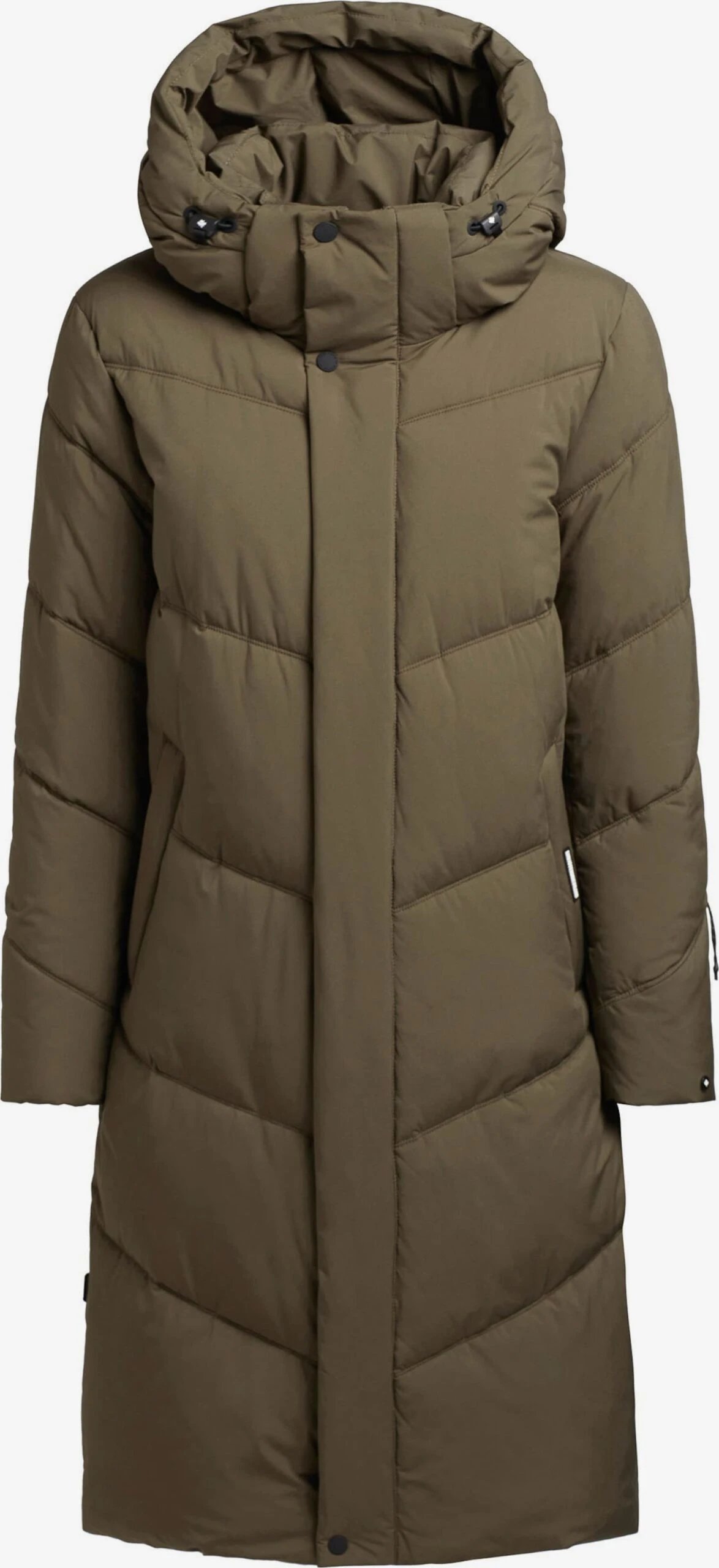 Khujo Manteaux Dhiver Manteau D’hiver Torino2 Femme Kaki 1 Khujo Manteaux Dhiver Manteau D’hiver Torino2 Femme Kaki