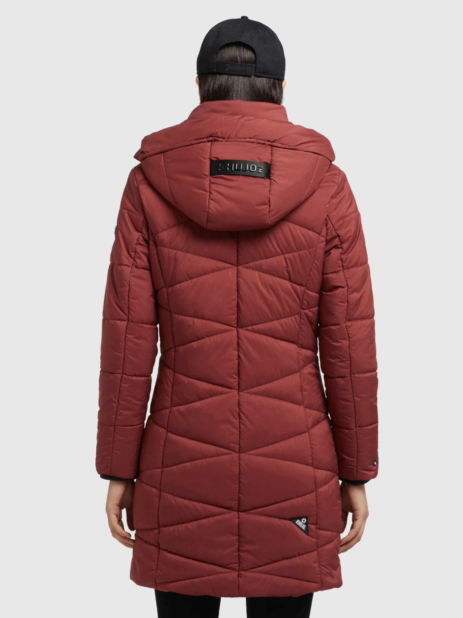 Khujo Manteaux De Mi-saison Manteau Mi-saison Fitt Light Femme Rouge Rouille 4 Khujo Manteaux De Mi-saison Manteau Mi-saison Fitt Light Femme Rouge Rouille - Image 4