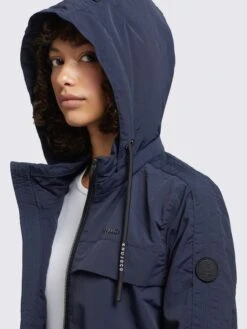 Khujo Manteaux De Mi-saison Manteau Mi-saison Voya3 Femme Bleu Foncé 14 Khujo Manteaux De Mi-saison Manteau Mi-saison Voya3 Femme Bleu Foncé -Khujo Boutique d01c9c4c576a928899debfc9ffec7eec