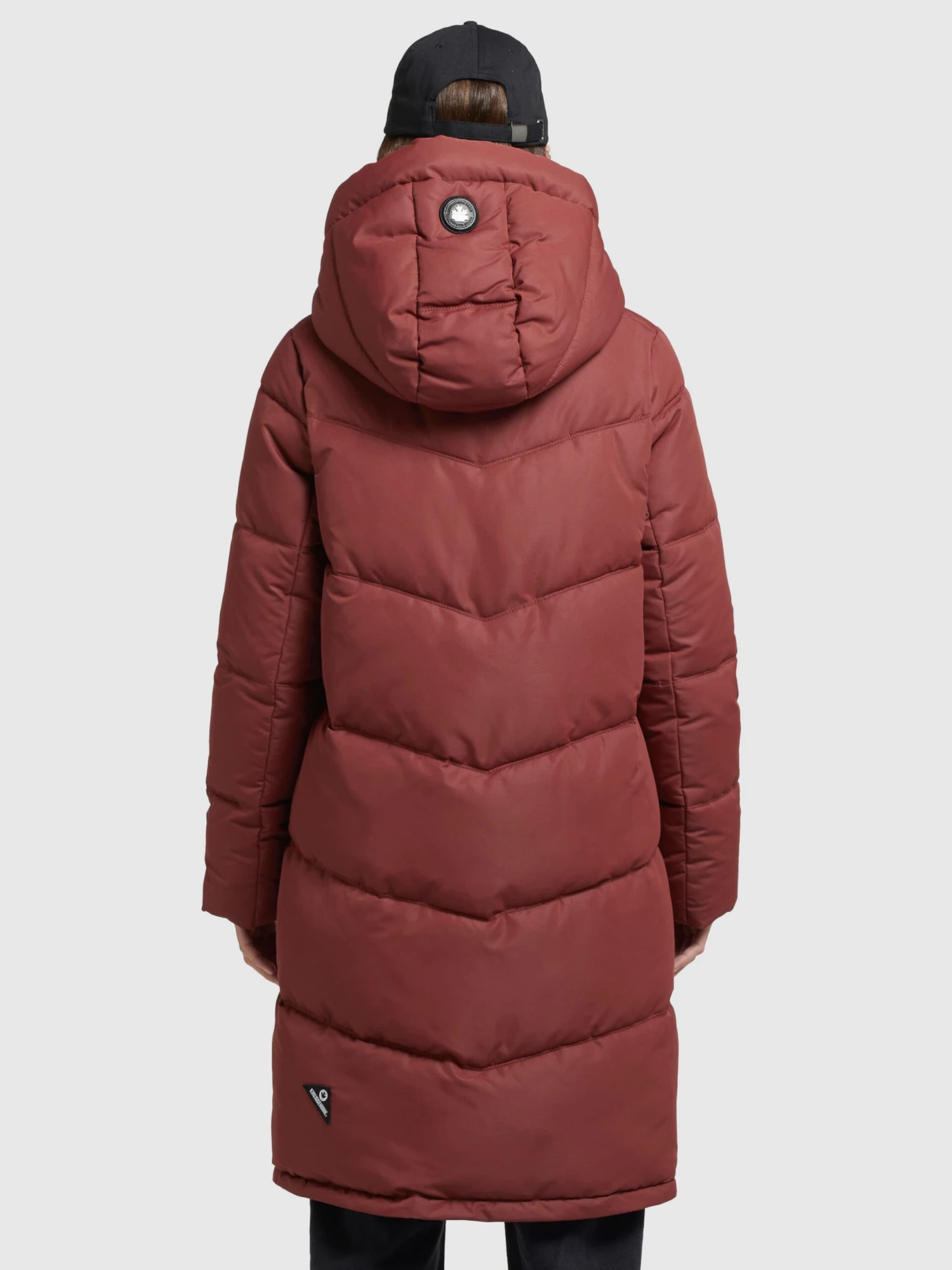 Khujo Manteaux Dhiver Manteau D’hiver Limetta Femme Rouge Rouille 3 Khujo Manteaux Dhiver Manteau D’hiver Limetta Femme Rouge Rouille - Image 3