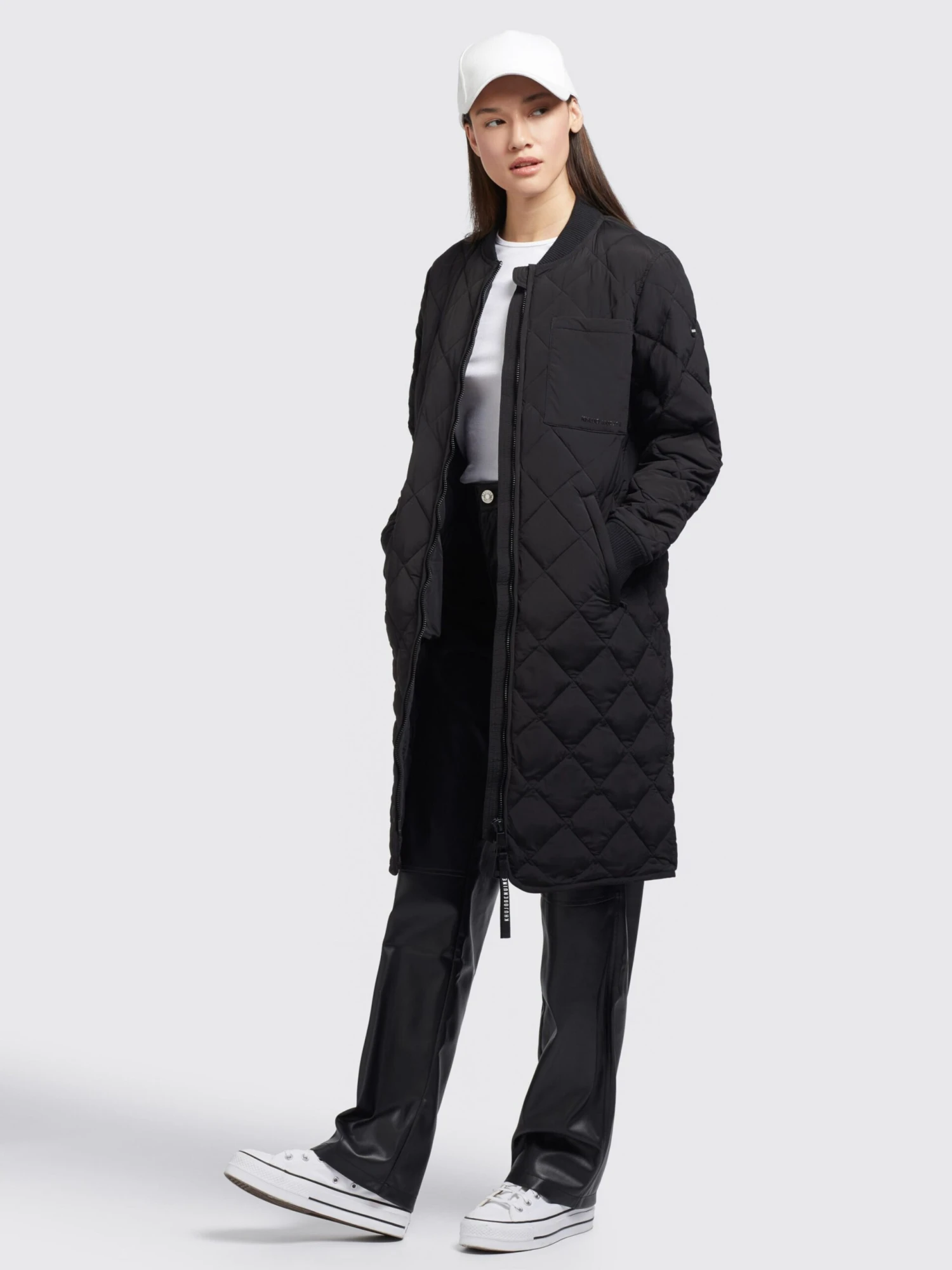 Khujo Manteaux De Mi-saison Manteau Mi-saison Mary Femme Noir 3 Khujo Manteaux De Mi-saison Manteau Mi-saison Mary Femme Noir - Image 3