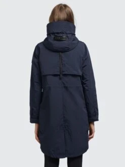 Khujo Manteaux De Mi-saison Manteau Mi-saison Adda2 Femme Bleu Foncé -Khujo Boutique d164adca43b7022bd787ba82c2807c4c