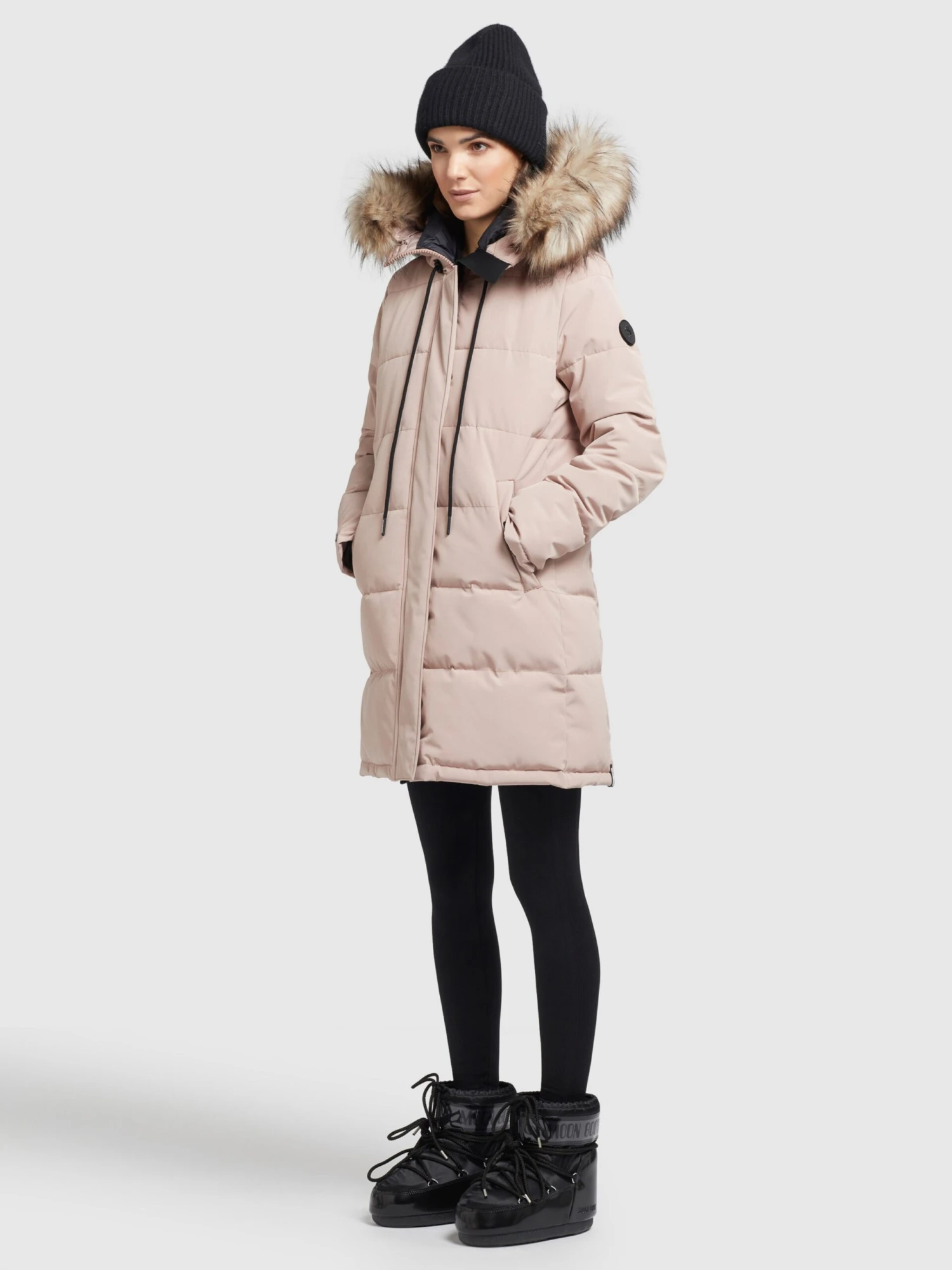 Khujo Manteaux Dhiver Manteau D’hiver Cloren Femme Rose 6 Khujo Manteaux Dhiver Manteau D’hiver Cloren Femme Rose - Image 6