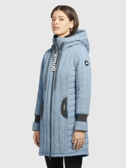 Khujo Manteaux De Mi-saison Manteau Mi-saison Jerry Femme Bleu Clair 12 Khujo Manteaux De Mi-saison Manteau Mi-saison Jerry Femme Bleu Clair -Khujo Boutique d2d66531514a20d7b504f096fe7c04f9