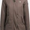 Khujo Parkas Parka Mi-saison LARIA Femme Marron