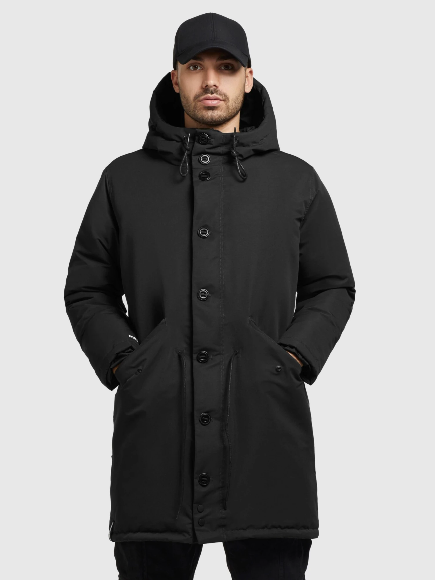 Khujo Parkas Parka D’hiver Terra Homme Noir 2 Khujo Parkas Parka D’hiver Terra Homme Noir - Image 2