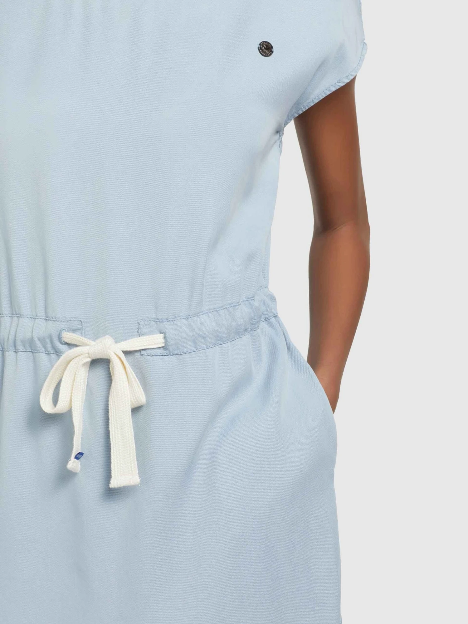 Khujo Robes Dété Robe D’été HEDIYE Femme Bleu 8 Khujo Robes Dété Robe D’été HEDIYE Femme Bleu - Image 8
