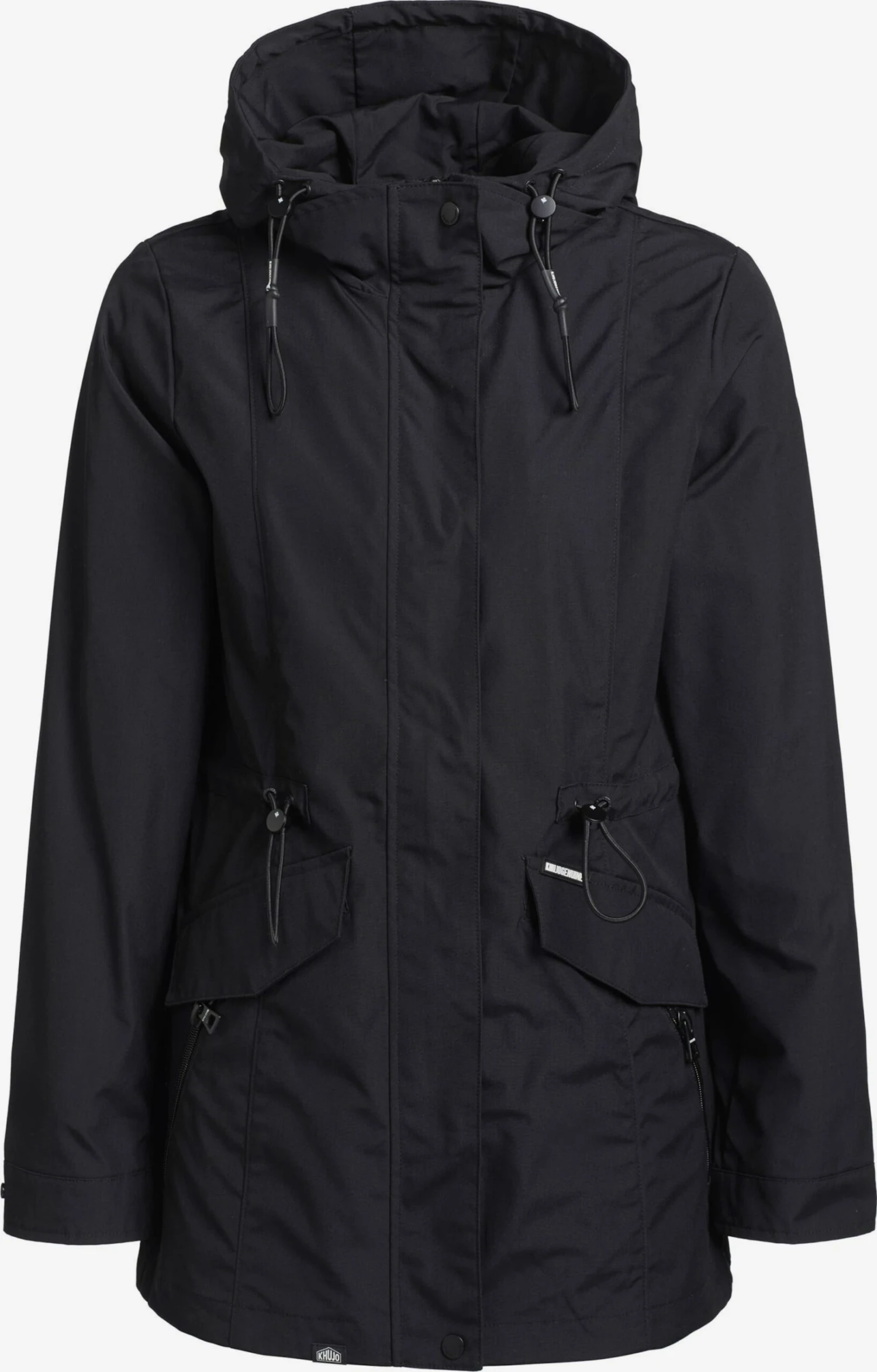Khujo Parkas Parka Mi-saison FELINA Femme Noir 1 Khujo Parkas Parka Mi-saison FELINA Femme Noir