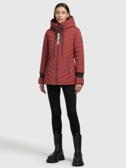 Khujo Vestes Dhiver Veste D’hiver Patt Femme Rouge Rouille 13 Khujo Vestes Dhiver Veste D’hiver Patt Femme Rouge Rouille -Khujo Boutique d3b2130837be0932afb1c3dd9b8108a2