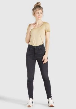 Khujo T-shirts T-shirt PERGOLA Femme Jaune Clair 13 Khujo T-shirts T-shirt PERGOLA Femme Jaune Clair -Khujo Boutique d4ccf2e0fdf64304f3168c5086a30339