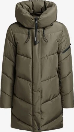 Khujo Vestes Dhiver Veste D’hiver Jordis Femme Kaki