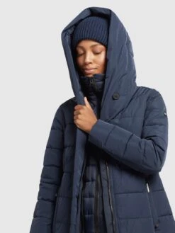 Khujo Manteaux Courts Manteau D’hiver Floyt Femme Bleu Foncé 15 Khujo Manteaux Courts Manteau D’hiver Floyt Femme Bleu Foncé -Khujo Boutique d58ad65069fdcd5c08646f30f8236674