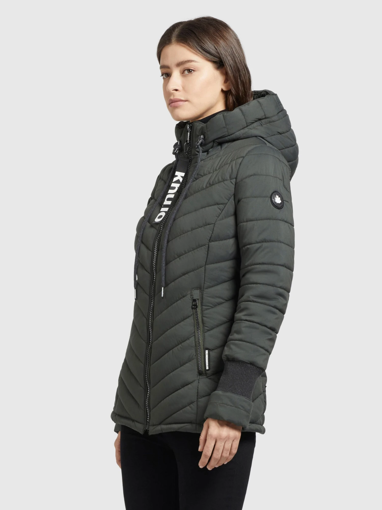 Khujo Vestes Matelassées Veste D’hiver Patt Femme Sapin 5 Khujo Vestes Matelassées Veste D’hiver Patt Femme Sapin - Image 5