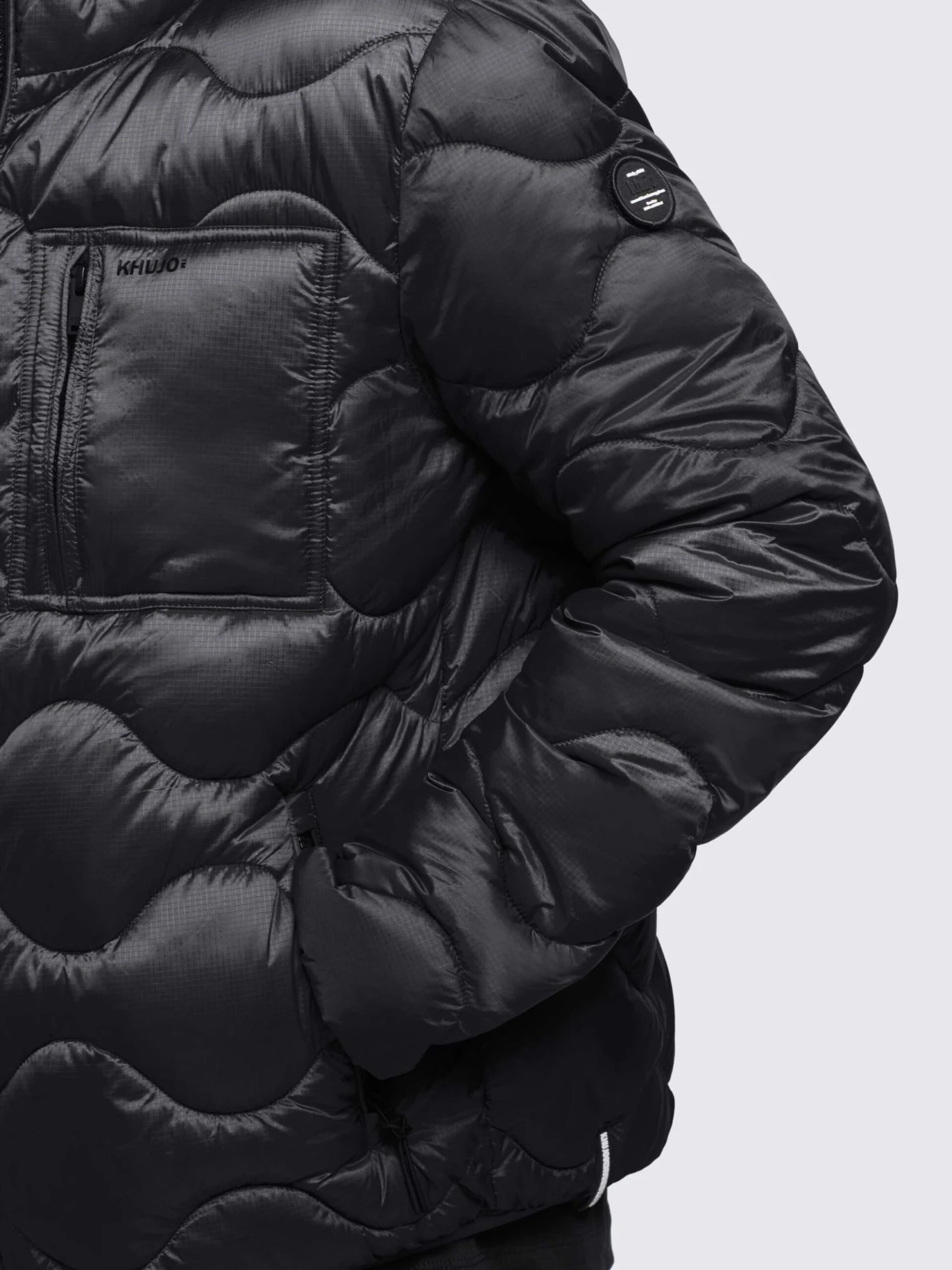 Khujo Vestes De Mi-saison Veste Mi-saison Remo Homme Noir 8 Khujo Vestes De Mi-saison Veste Mi-saison Remo Homme Noir - Image 8