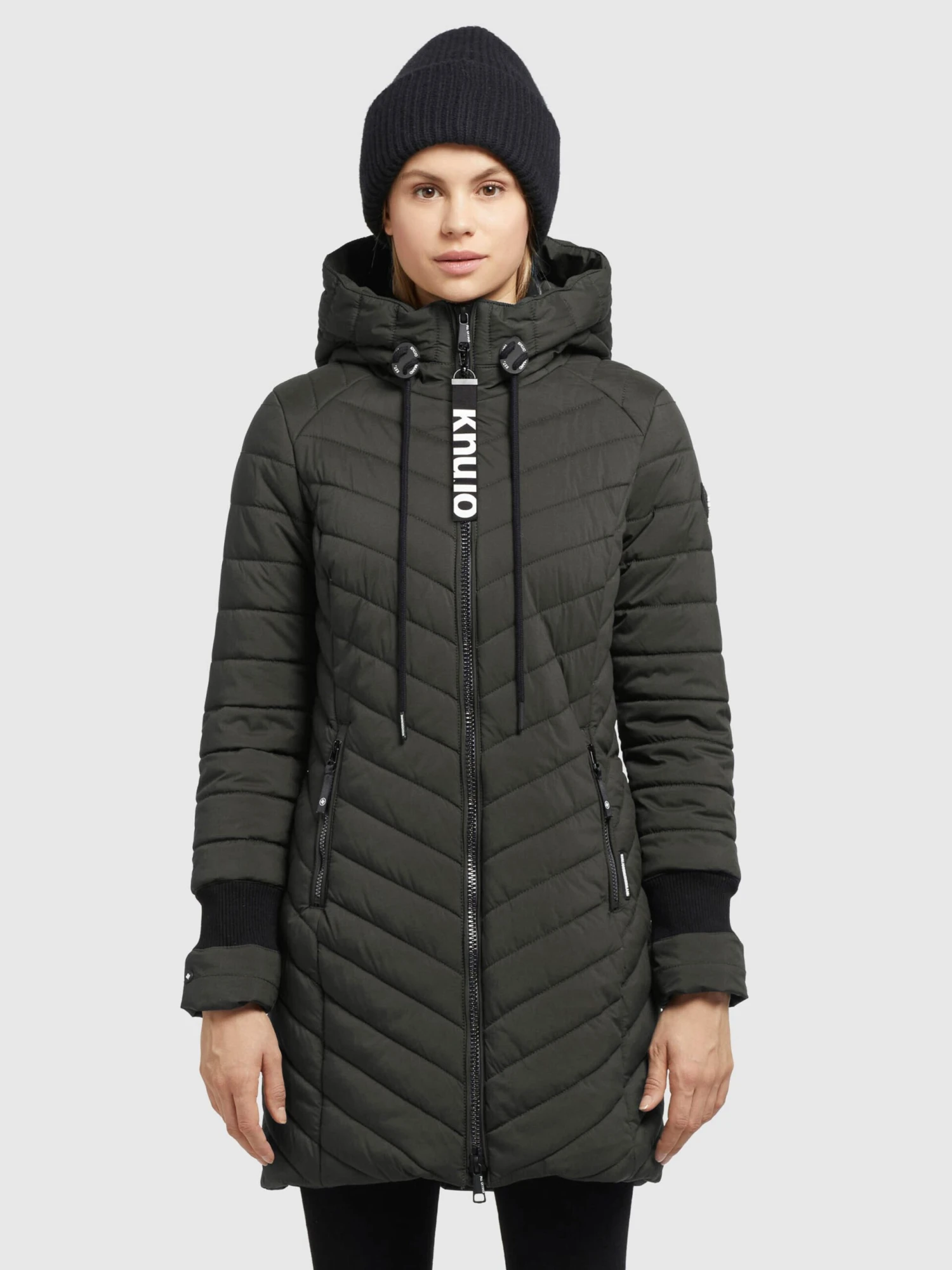 Khujo Manteaux Dhiver Manteau D’hiver Nita Femme Kaki 2 Khujo Manteaux Dhiver Manteau D’hiver Nita Femme Kaki - Image 2