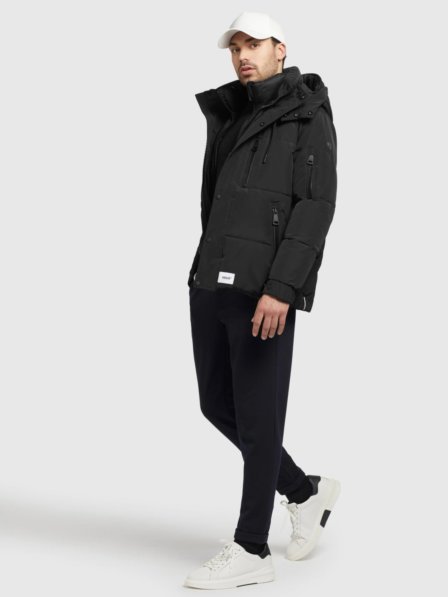 Khujo Vestes Dhiver Veste D’hiver Bizkit Homme Noir 3 Khujo Vestes Dhiver Veste D’hiver Bizkit Homme Noir - Image 3