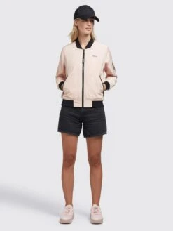 Khujo Vestes De Mi-saison Veste Mi-saison Stence2 Femme Abricot -Khujo Boutique d84fa9e3596ea8bdd29eacfbfa0cdd36