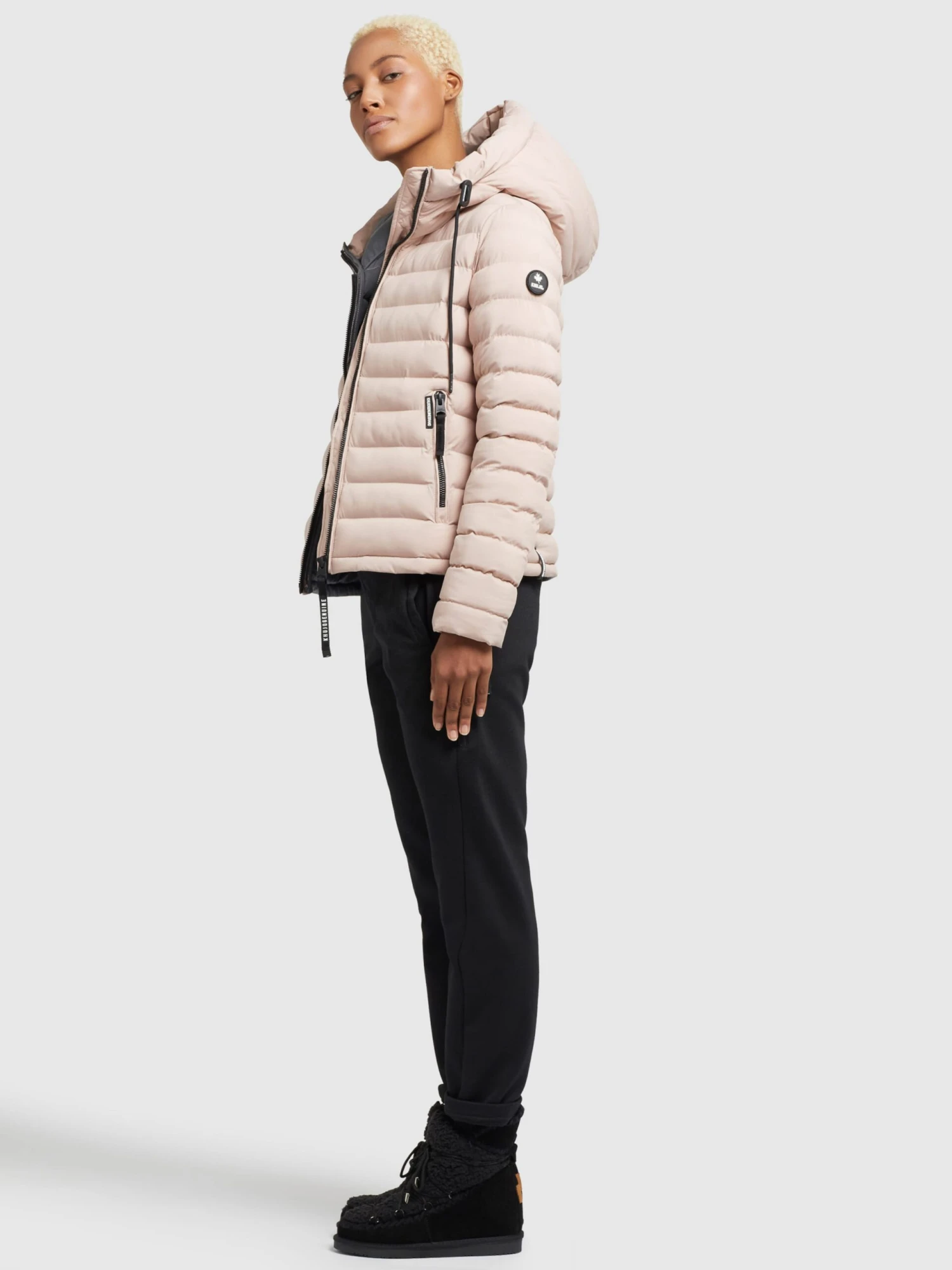 Khujo Vestes De Mi-saison Veste Mi-saison Lovina Femme Poudre 5 Khujo Vestes De Mi-saison Veste Mi-saison Lovina Femme Poudre - Image 5