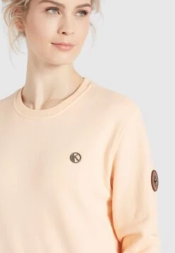 Khujo Sweats Sweat-shirt Lisel Femme Abricot 13 Khujo Sweats Sweat-shirt Lisel Femme Abricot -Khujo Boutique d8798b4fa0c04d9a0d32392663b5f8b4