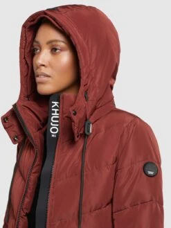 Khujo Manteaux Dhiver Manteau D’hiver Huba Femme Rouge Carmin 14 Khujo Manteaux Dhiver Manteau D’hiver Huba Femme Rouge Carmin -Khujo Boutique d914fa49ca464398523789cdb1b0905d