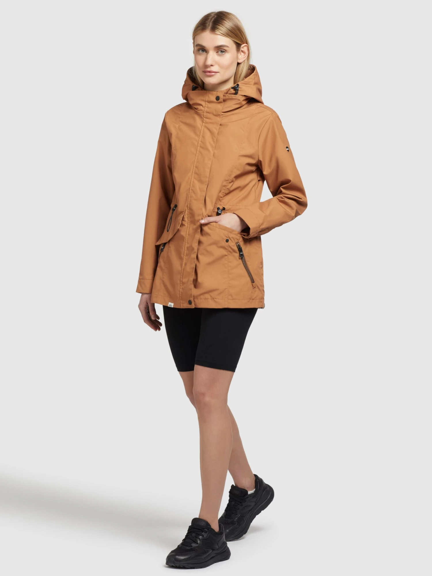 Khujo Parkas Parka Mi-saison FELINA Femme Camel 3 Khujo Parkas Parka Mi-saison FELINA Femme Camel - Image 3