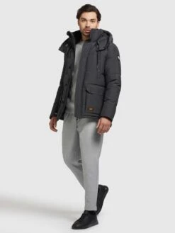 Khujo Vestes Dhiver Veste D’hiver Primero Homme Gris Foncé 10 Khujo Vestes Dhiver Veste D’hiver Primero Homme Gris Foncé -Khujo Boutique d9d413cd9266b1a4a8a9a581918160fe