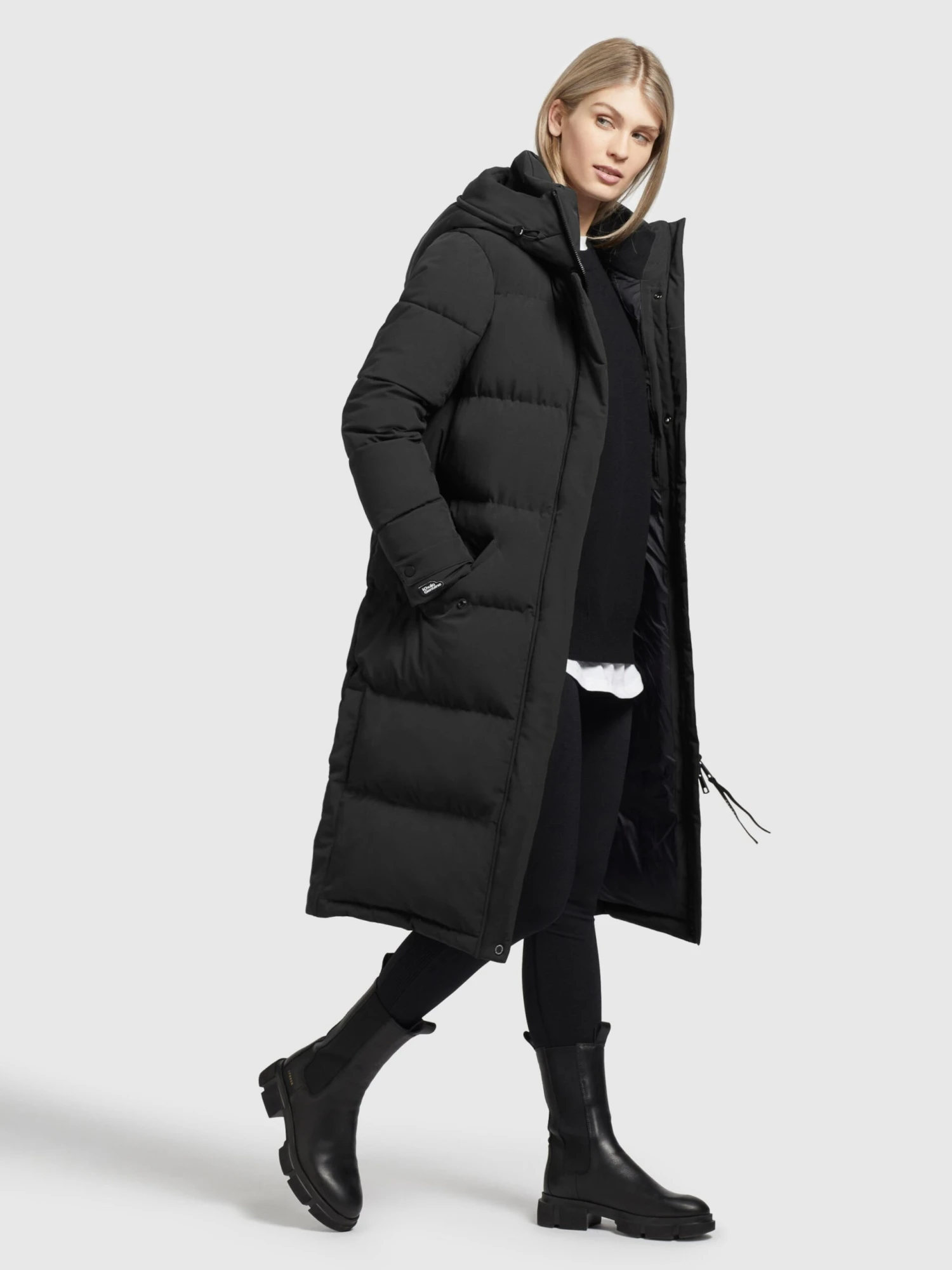 Khujo Manteaux Dhiver Manteau D’hiver Dakota Femme Noir 6 Khujo Manteaux Dhiver Manteau D’hiver Dakota Femme Noir - Image 6