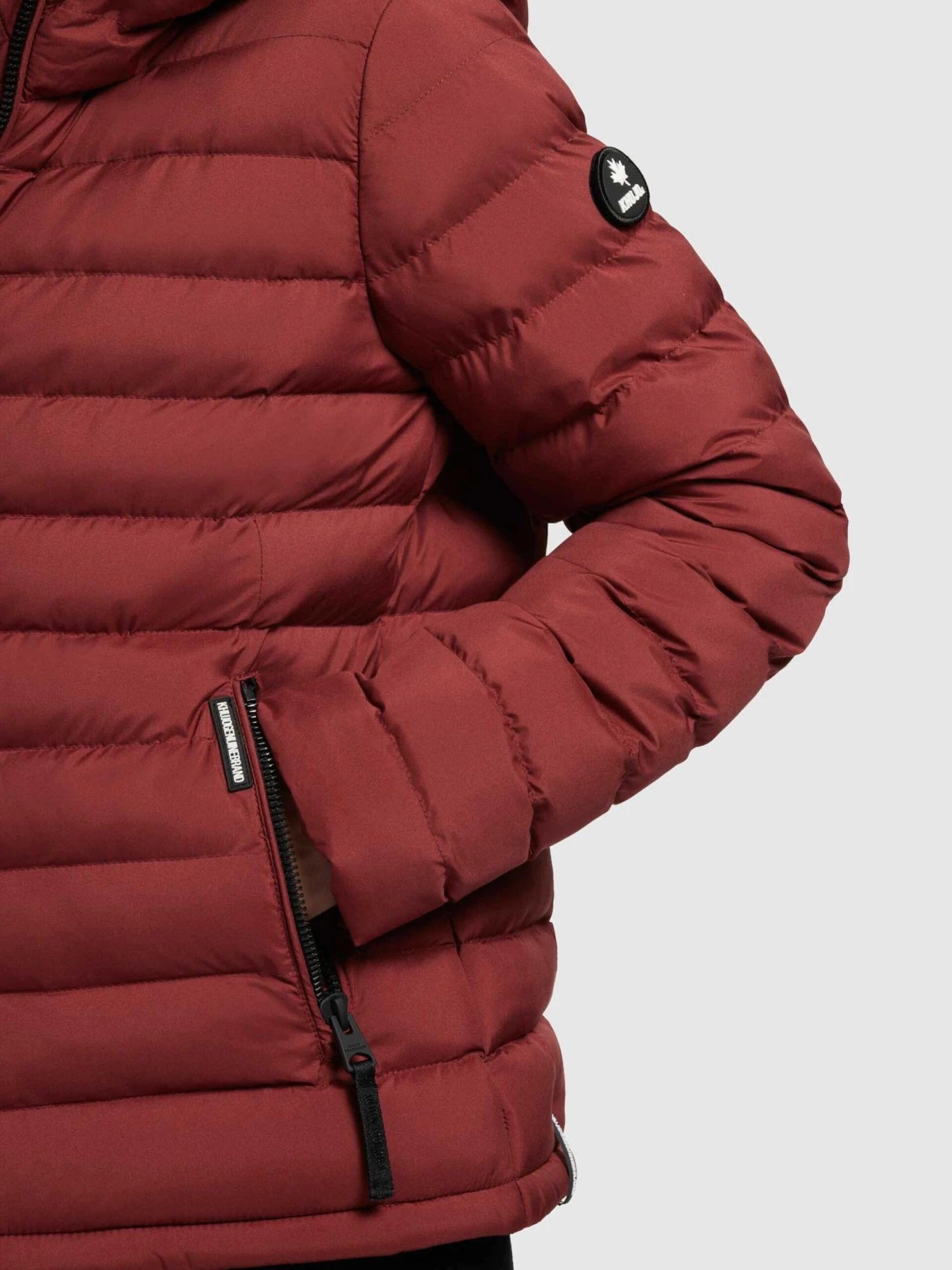 Khujo Vestes De Mi-saison Veste Mi-saison Lovina Femme Rouge Foncé 8 Khujo Vestes De Mi-saison Veste Mi-saison Lovina Femme Rouge Foncé - Image 8